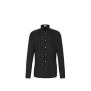 dior homme reverse collar|Black Inverted Collar Cotton Poplin Dress Shirt .